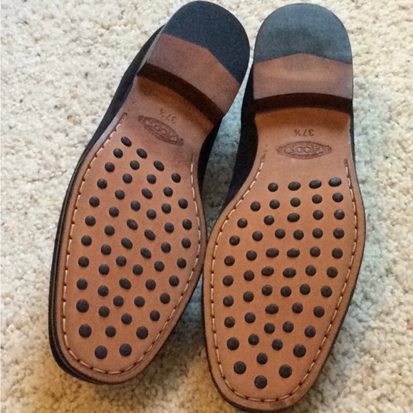 Tod’s black suede loafer, 7.5 - Picture 5 of 8